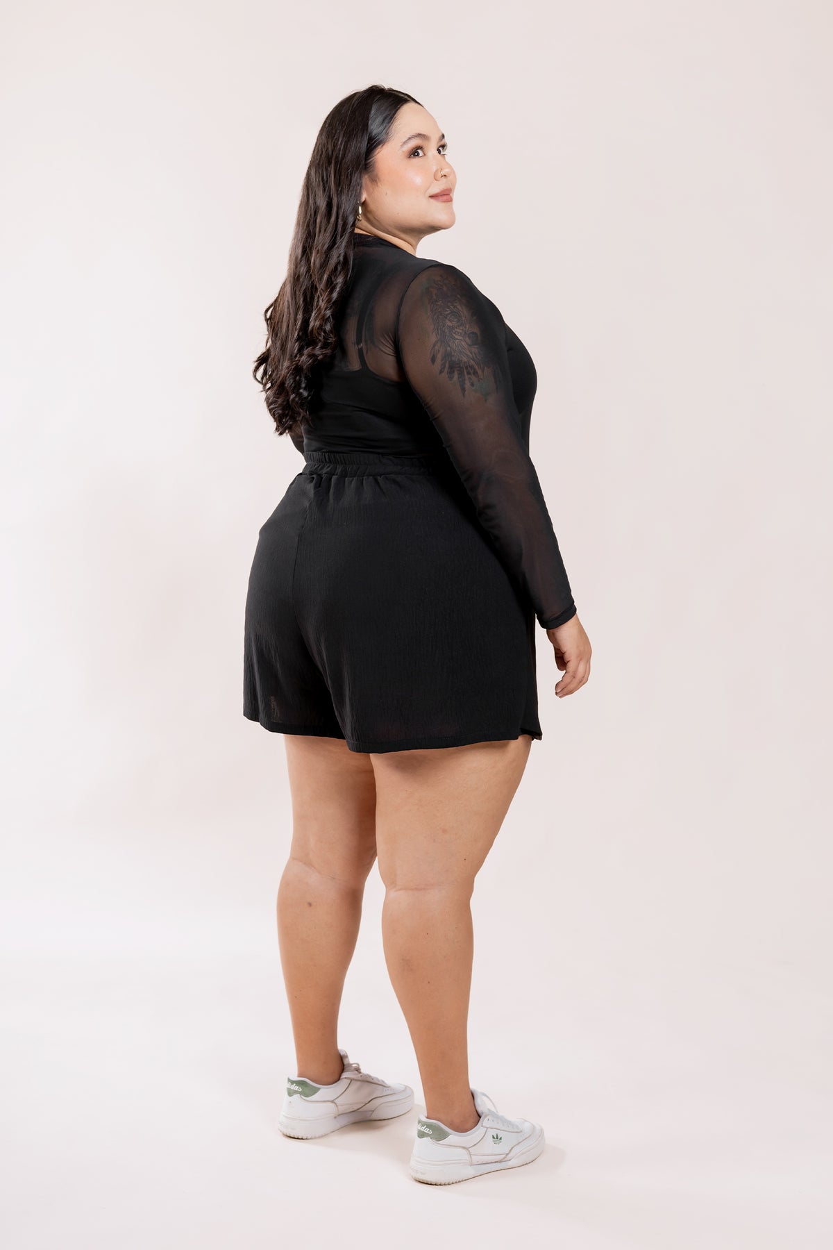 Falda Short Selena Curvi