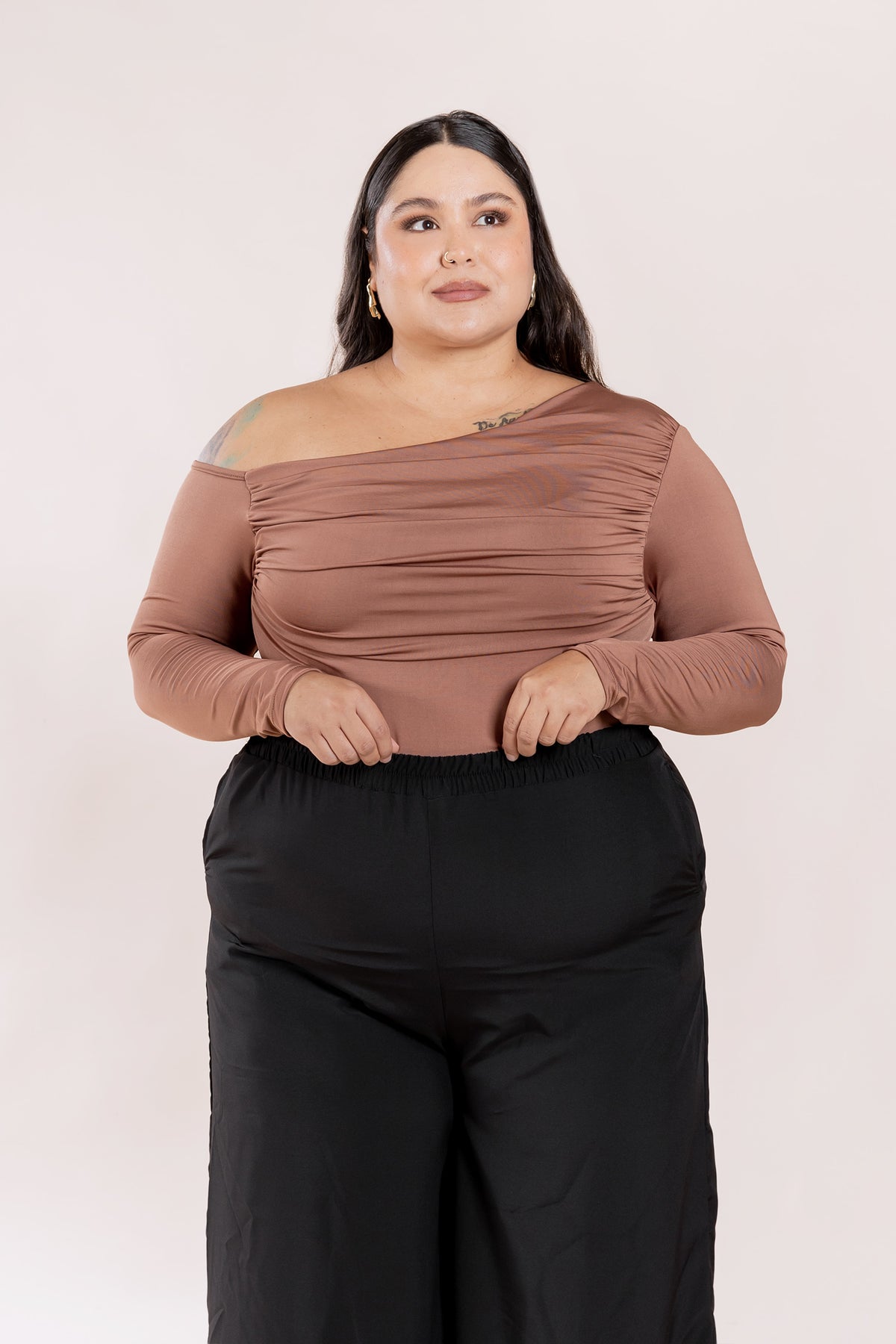 Blusa Drapeada Curvi
