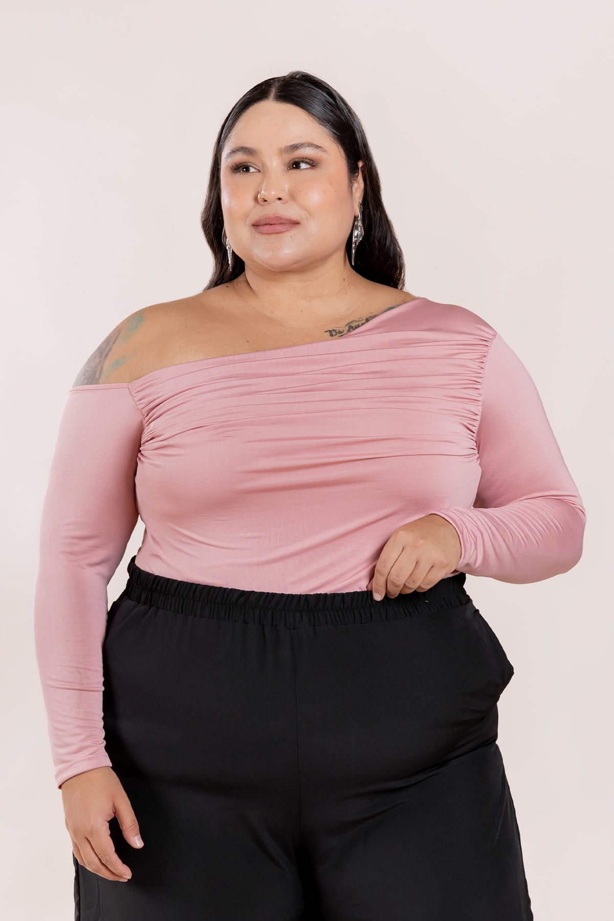 Blusa Drapeada Curvi