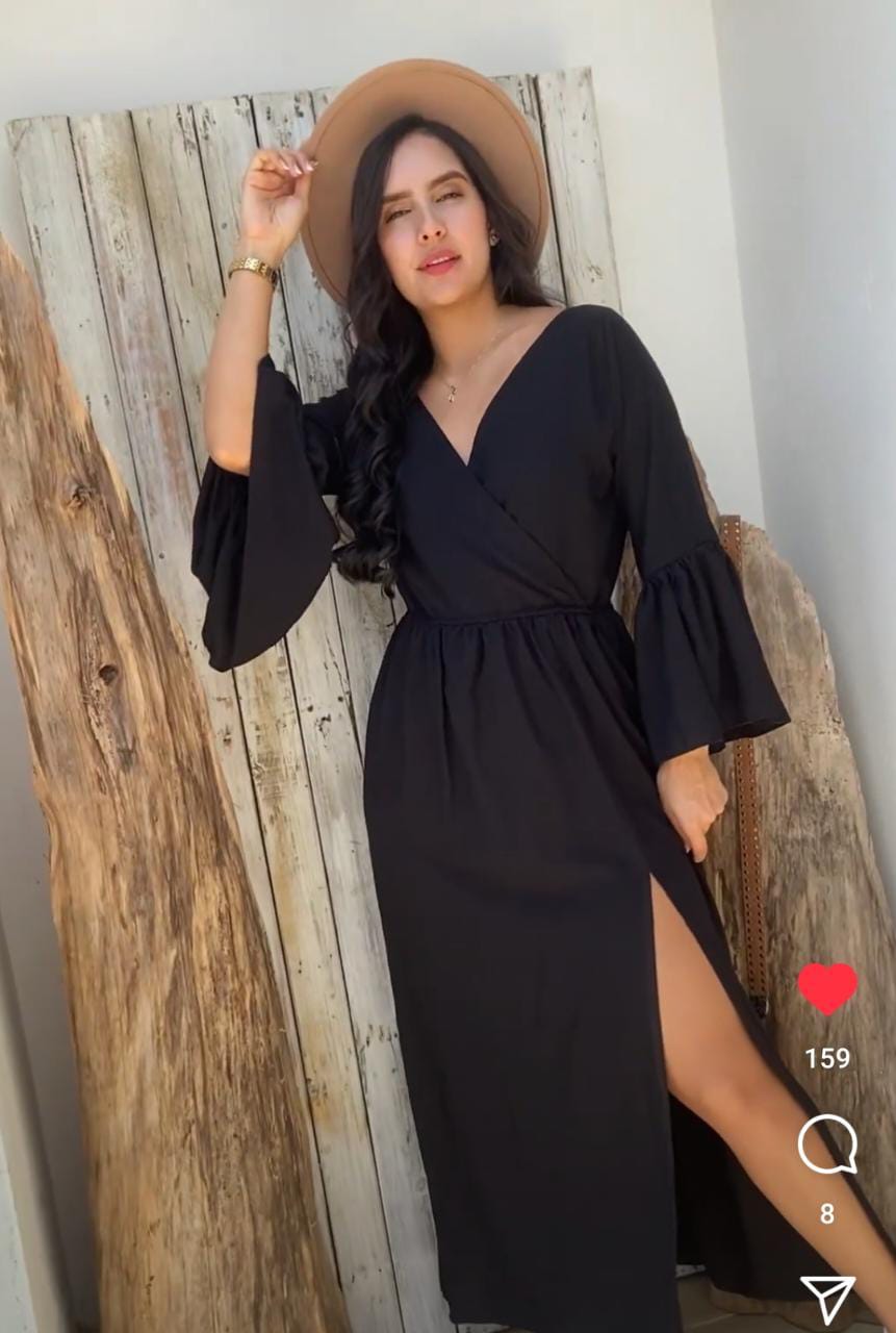 Vestido Azucena estándar fondo entero