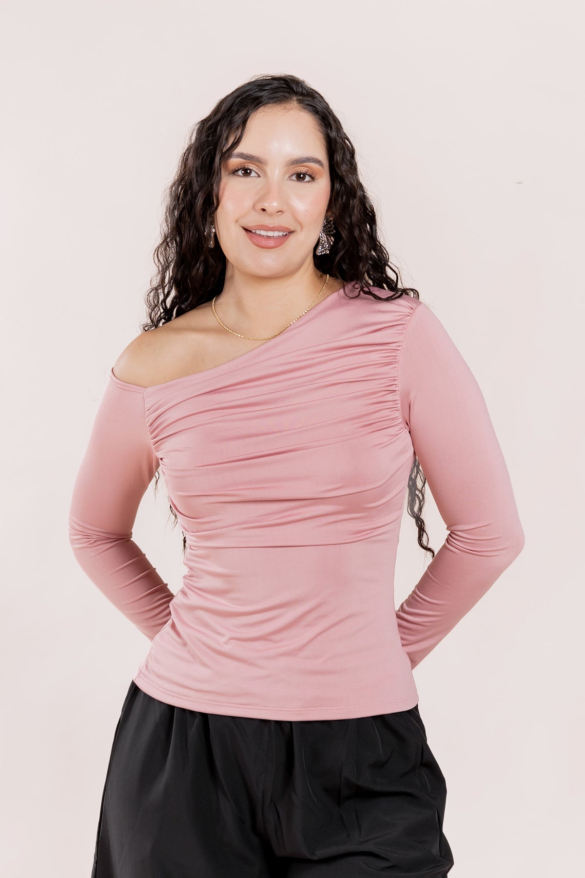 Blusa Drapeada Estándar