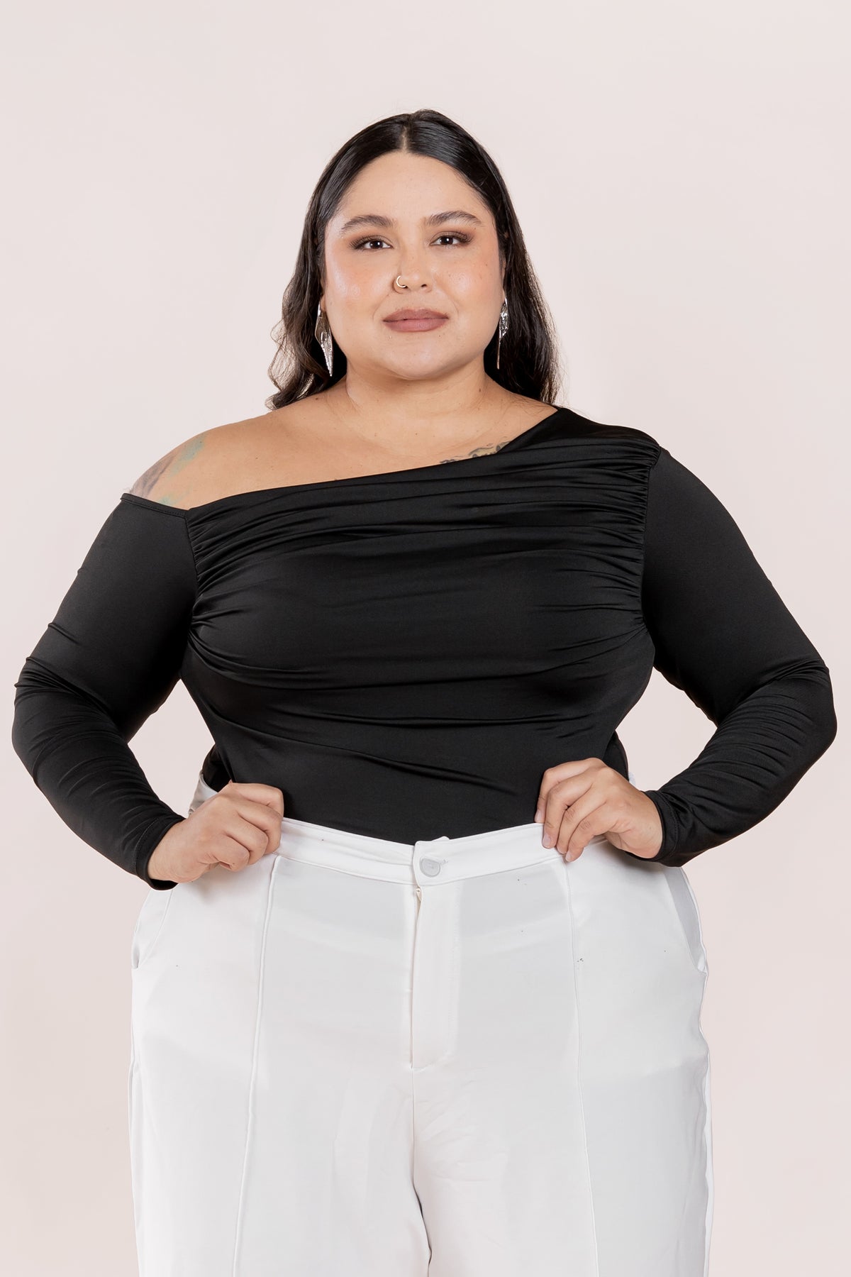Blusa Drapeada Curvi