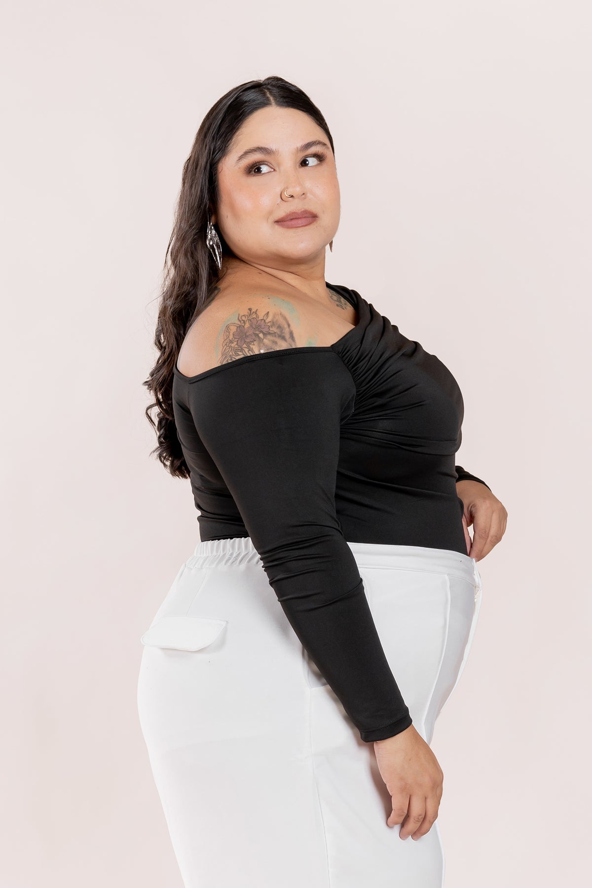 Blusa Drapeada Curvi