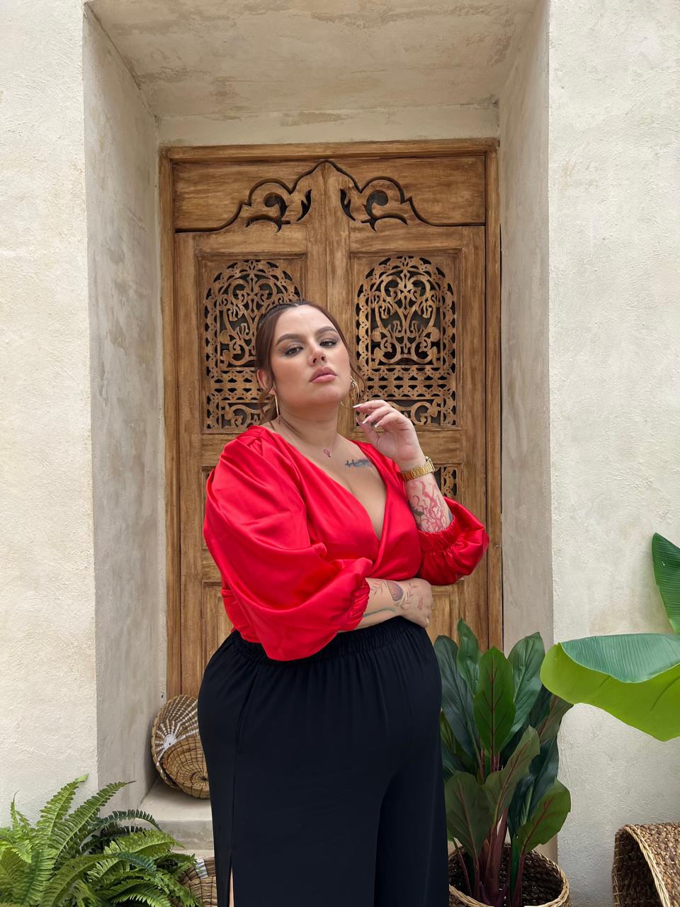 Blusa Macadamia curvi