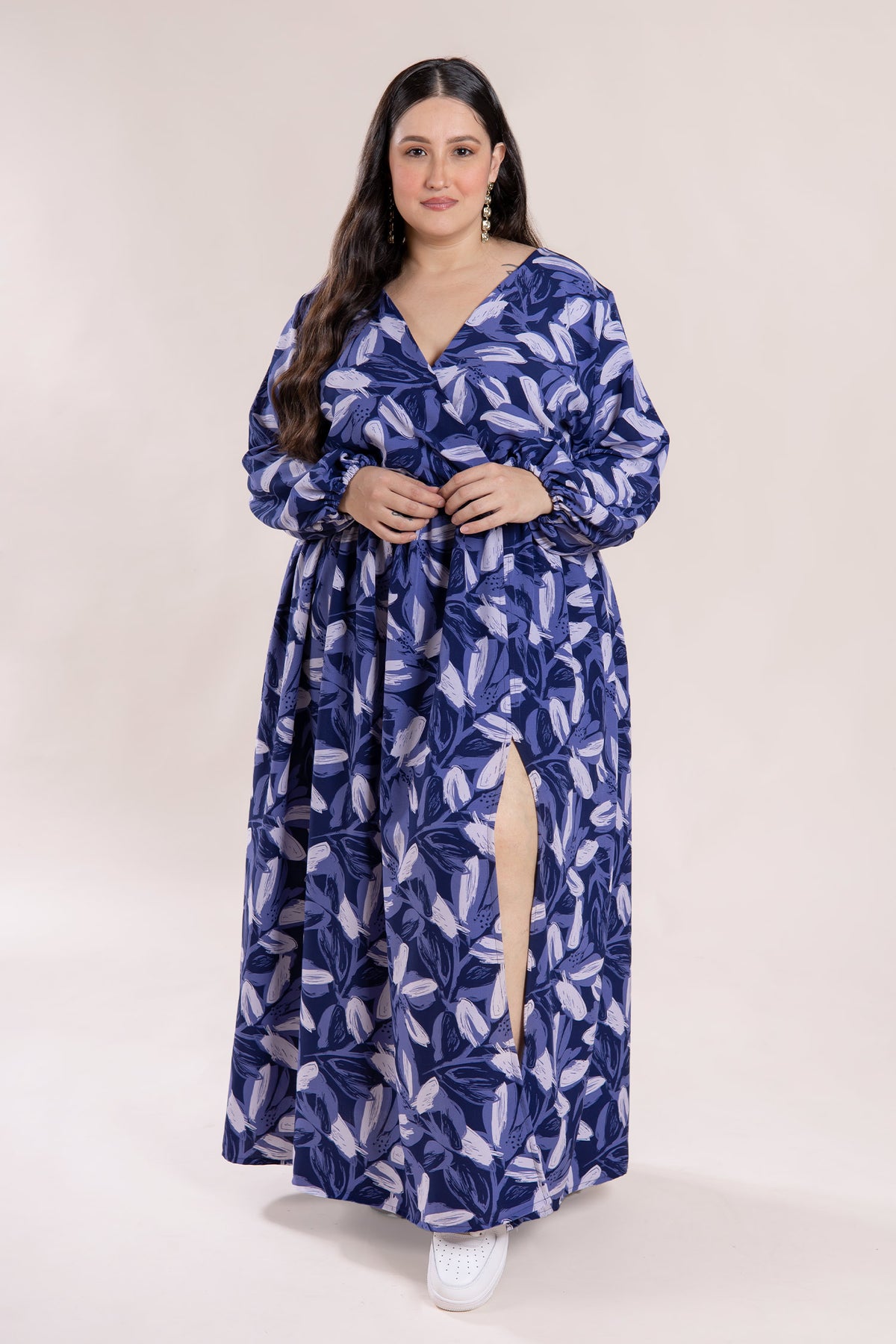 VESTIDO AZUCENA CURVI ESTAMPADO