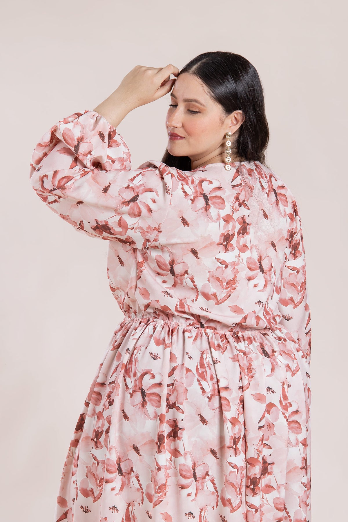 VESTIDO AZUCENA CURVI ESTAMPADO