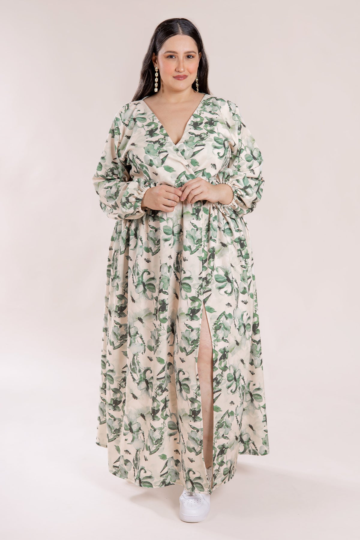 VESTIDO AZUCENA CURVI ESTAMPADO