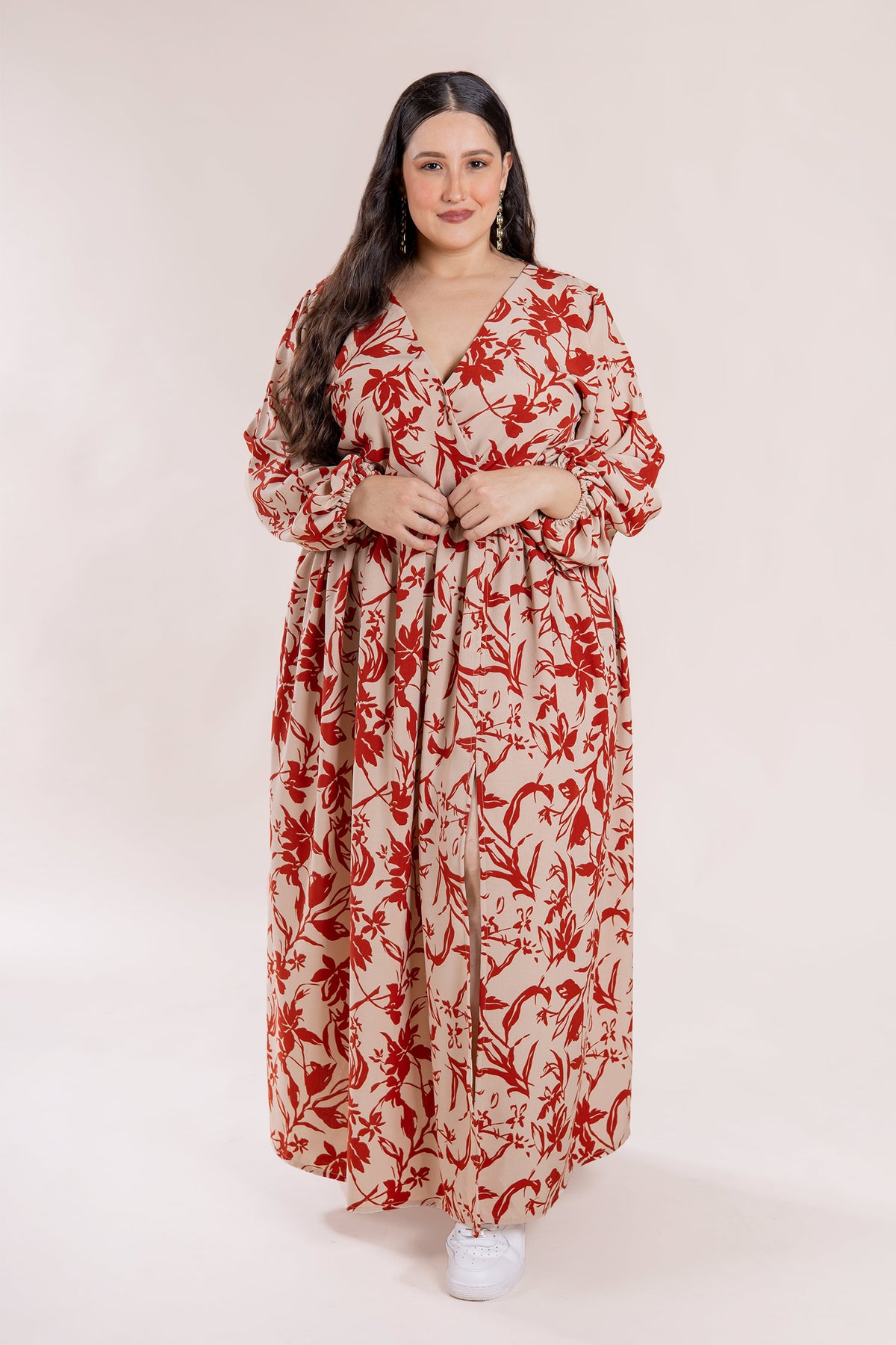 VESTIDO AZUCENA CURVI ESTAMPADO