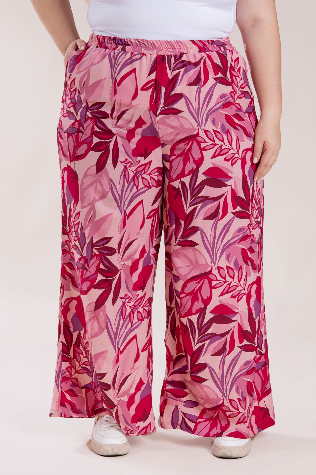 PANTALON TWILL CURVI ESTAMPADO