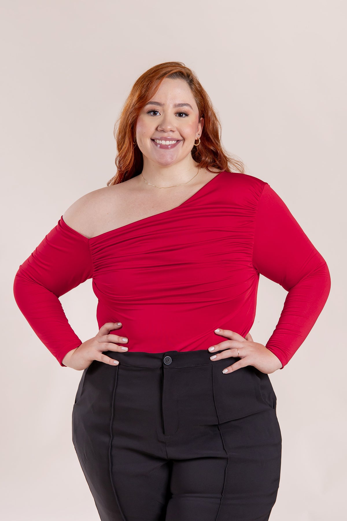 Blusa Drapeada Curvi