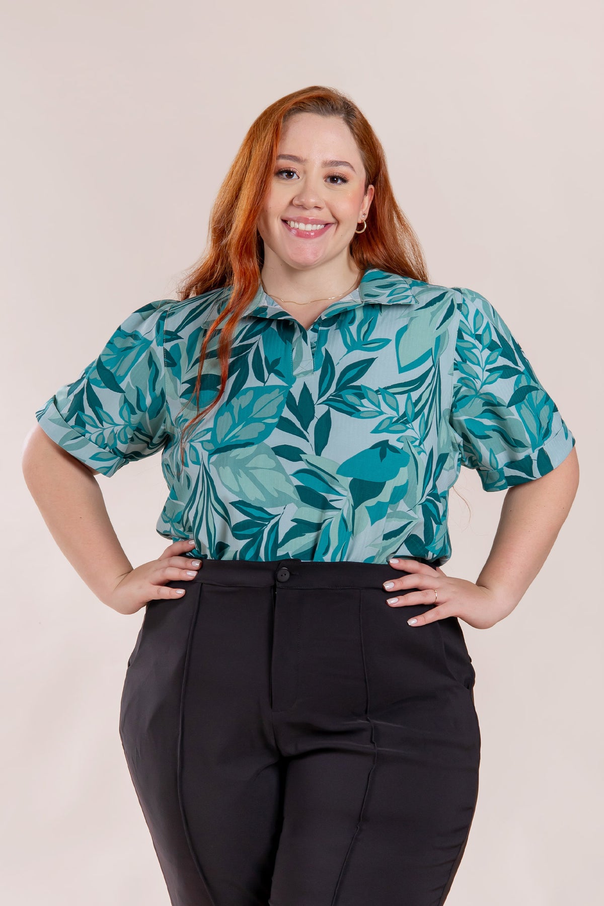 CAMISERA CURVI ESTAMPADO