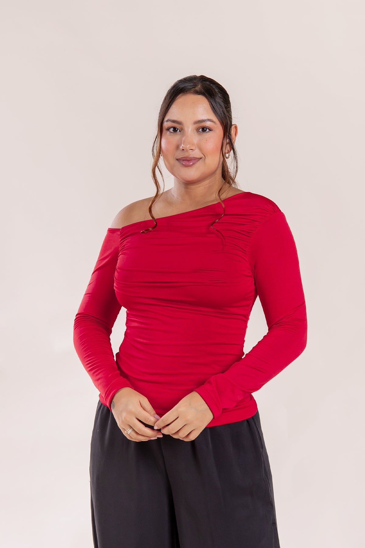 Blusa Drapeada Estándar