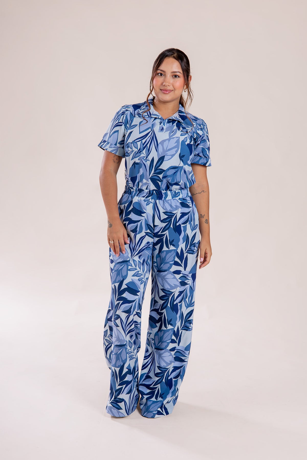 PANTALON TWILL ESTANDAR ESTAMPADO