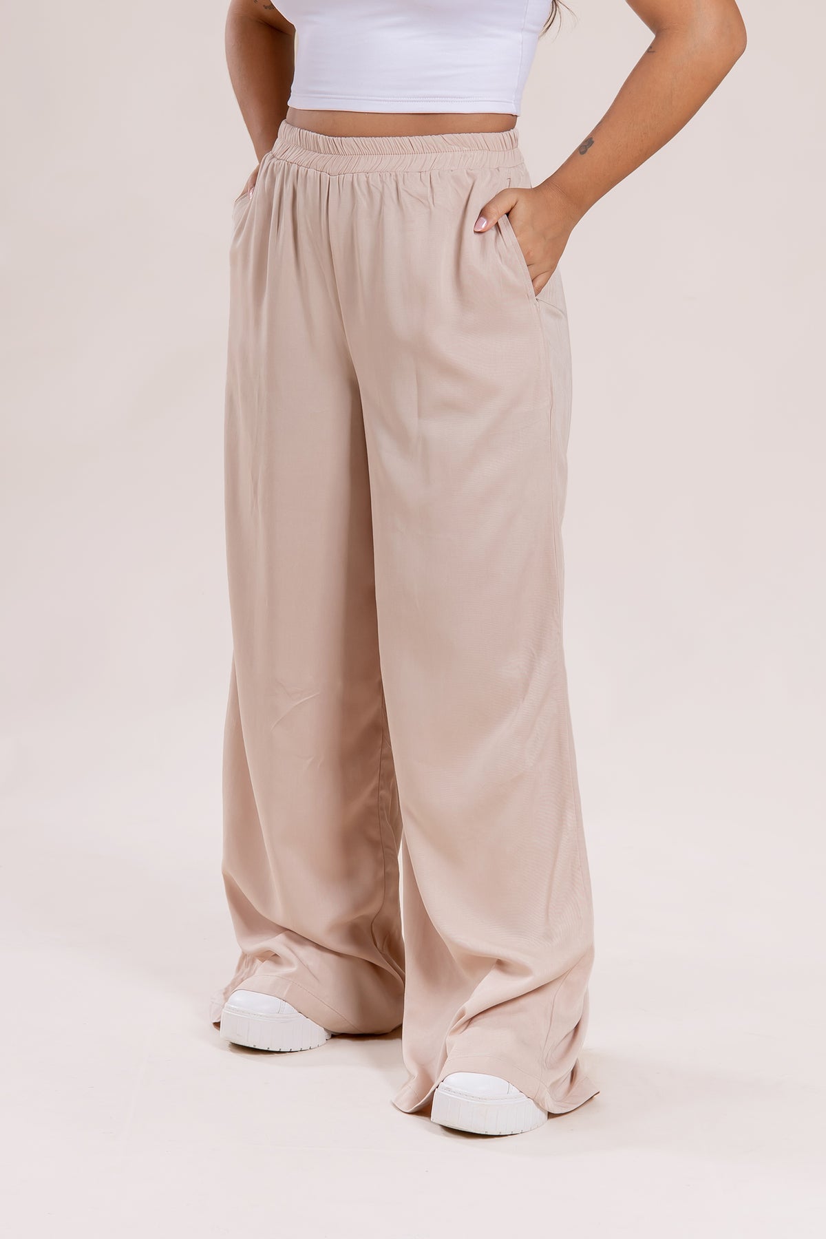 PANTALON TWILL ESTANDAR FONDO ENTERO