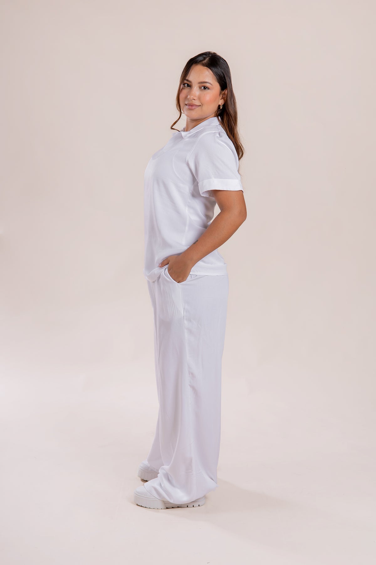 PANTALON TWILL ESTANDAR FONDO ENTERO