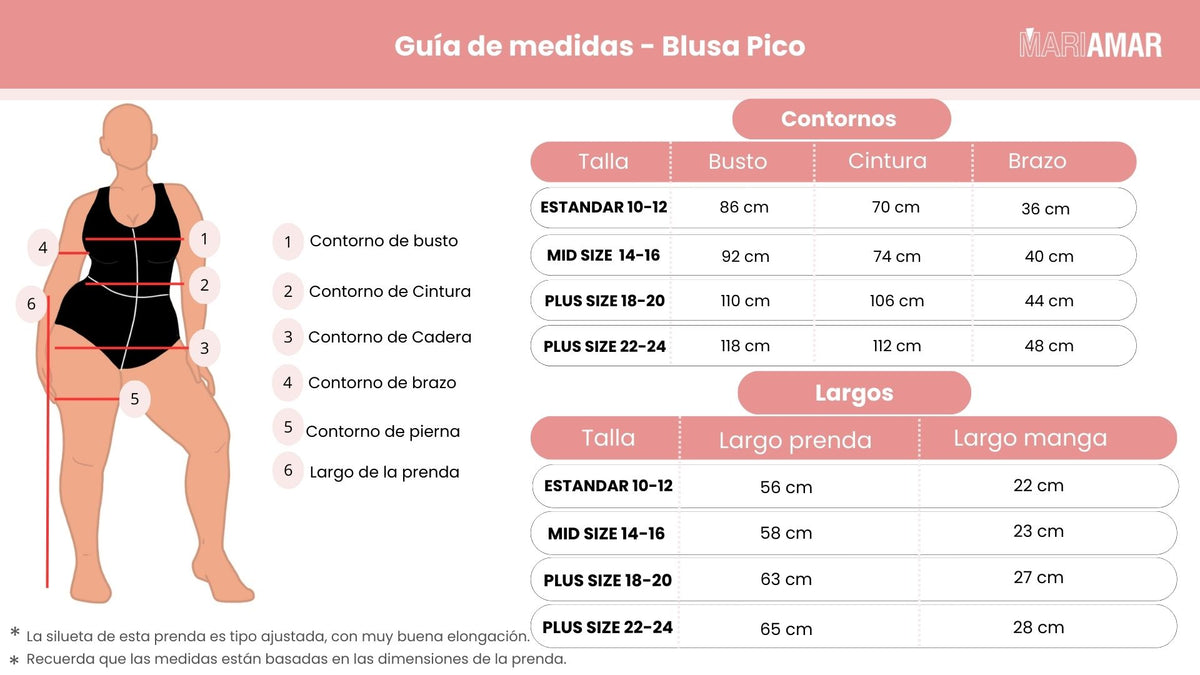Blusa Picos Curvi
