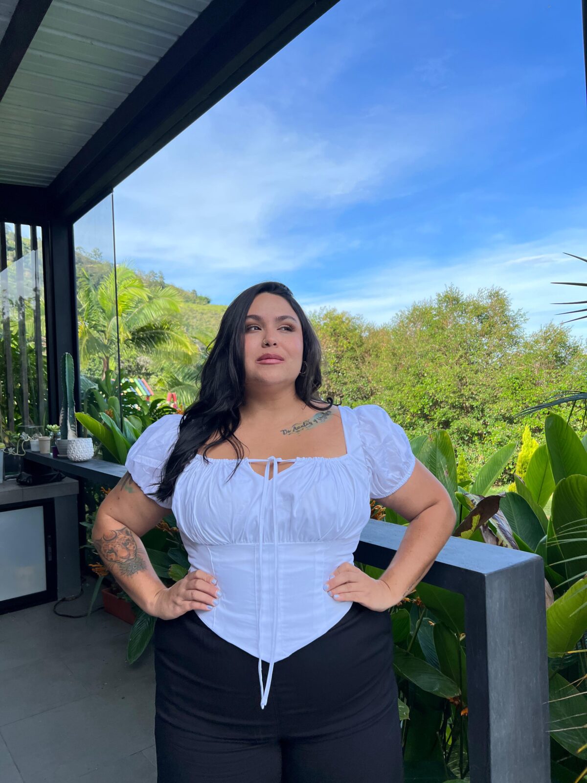 Blusa Corsé Curvi - Tienda Mariamar