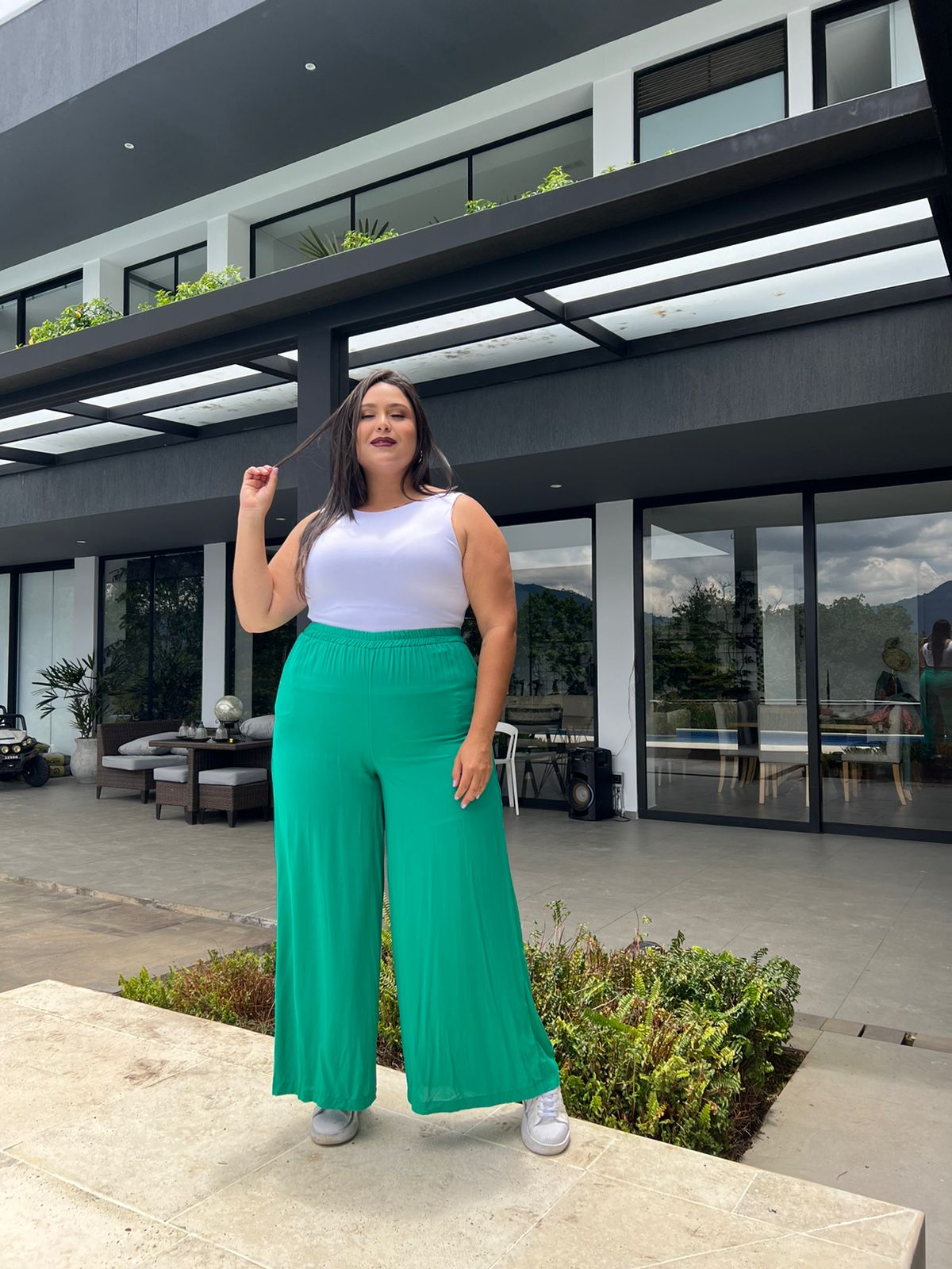 Pantalon Curvi Fondo Entero - Tienda Mariamar