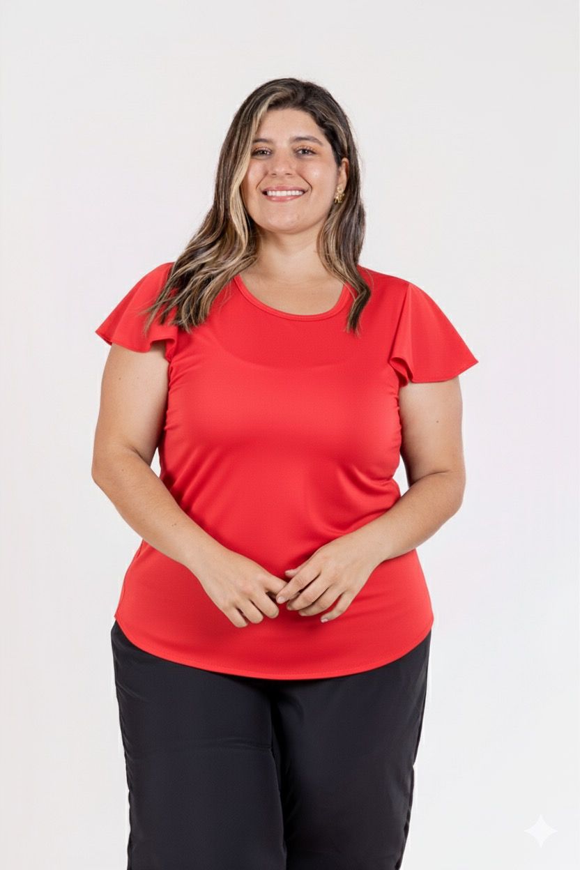 Blusa bolero curvi
