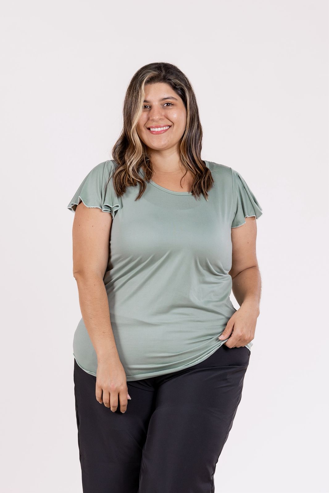 Blusa bolero curvi