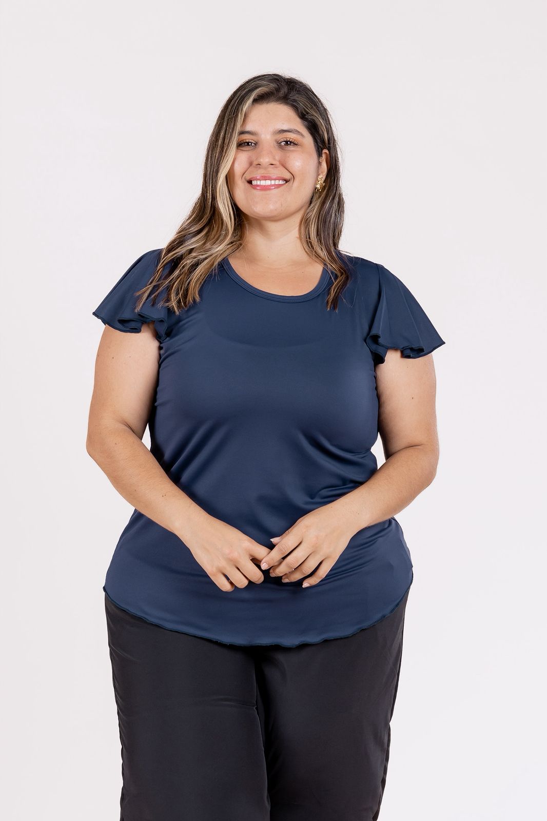Blusa bolero curvi