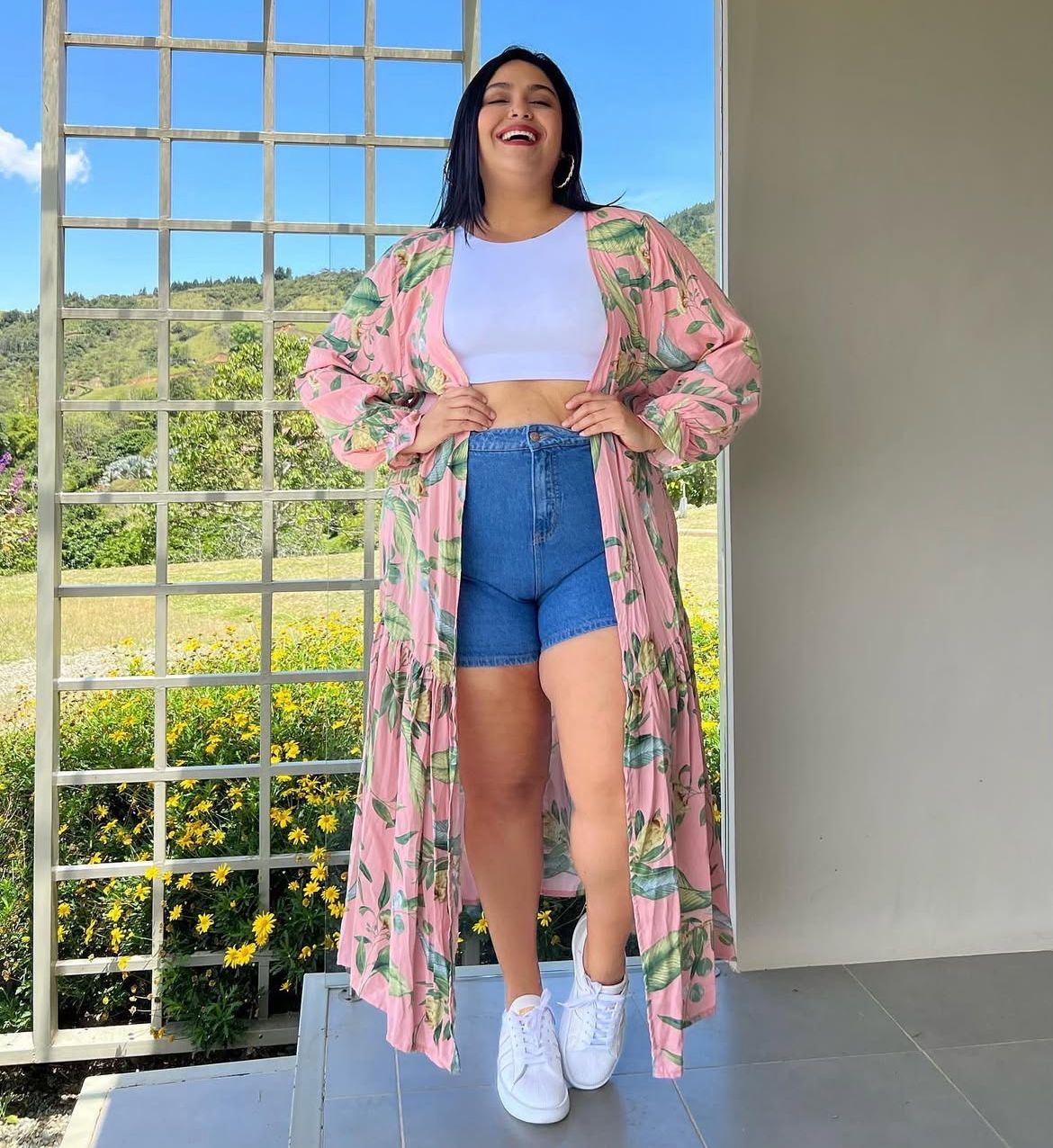 KIMONO CURVI ESTAMPADO